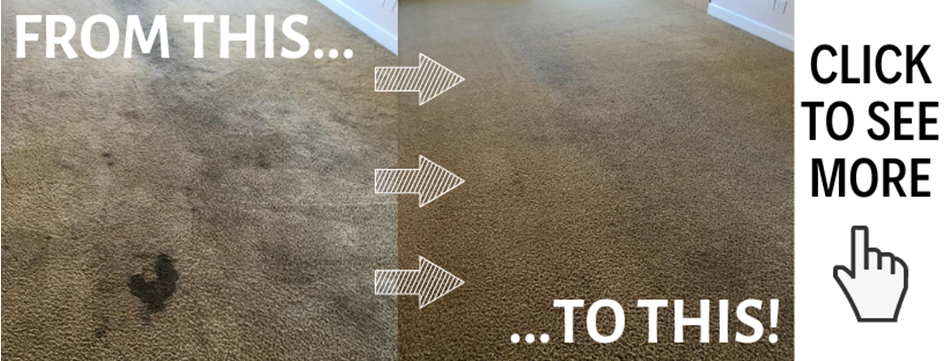 before and after carpet cleaning images in Merced CA